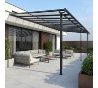 Pergola aluminium 8x4m adossée