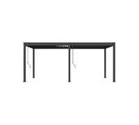 Pergola Aluminium OMBREA Bioclimatique Anthracite 3 6 m