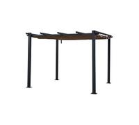 Happy Garden Pergola autoportante CASSIS 3 × 3 m structure aluminium Taupe