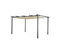 Pergola autoportante 3 × 4m CASSIS beige - structure aluminium