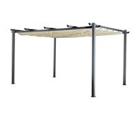 Pergola Autoportante 3 × 4m Cassis Beige - Structure Aluminium Beige