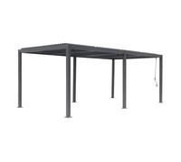 Hespéride - Pergola autoportante evonis 6x3m Gris Graphite