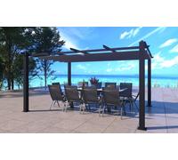 Pergola autoportée Loona de Côté Lounge livraison offerte : Gris