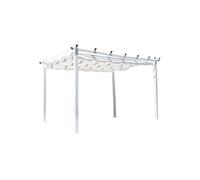 Pergola Avec Toit Lazio 345cm Blanc