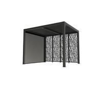 Habrita Pergola bioclimatique Per24r30mbi aluminium 7,20 m² Gris anthracite
