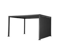 Pergola bioclimatique aluminium et acier 4x3m + auvent 3m Palace PALACE 4X3M + AUVENT 3M