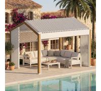 Pergola bioclimatique autoportante ECOZIA Honey 4 x 3 m - Structure en aluminium Hespéride