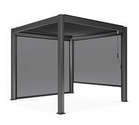 Pergola bioclimatique autoportée 3x3m et 2 Stores 2,66 X 2,34 m ( 2 stores 2,66 X 2,34 m )