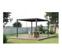 Pergola bioclimatique avec éclairage 3x3,60m