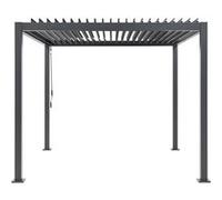Pergola bioclimatique GAYA Structure en aluminium et en acier 290 290 H240 cm