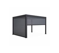 Pergola Bioclimatique + store 3m + store 4m l Alice's Garden