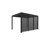 Pergola bioclimatique Triomphe 3x4 + 3 persiennes 130cm | sweeek