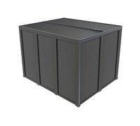 Habrita Pergola bioclimatique 10,8 m² - brise-soleil orientable 2 côtés - PER 36V30V BI