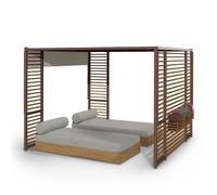 Pergola - Blumfeldt - Valence - 3x3 m - Éclairage solaire LED - UV50+ hydrofuge