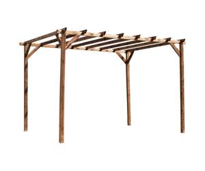 PERGOLA BOIS 2,49X3X4M