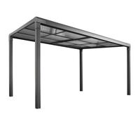 Forest Style Pergola autoportée en Aluminium 12 m² - Lina - L392 x l305 x H262 cm - Cerland