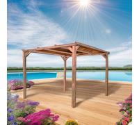 habrita Pergola - Bois massif - 8,88 m²