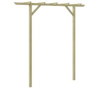 Pergola de Jardin 205 x 40 x 203 cm Bois, Maison & Jardin, Pelouses & Jardins, Vie en extérieur, Structures extérieures, Arches, treillages & pergolas de Jardin, Brun, (Poids 4.1KG)