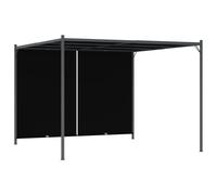 Pergola de Jardin avec Auvent Rétractable 180 g/m² Pavillon Extérieur vidaXL