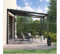 Pergola en aluminium bioclimatique - 12 m²