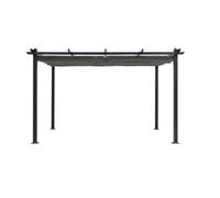 Pergola en aluminium CORDOBA - Gris - 4 x 3 m