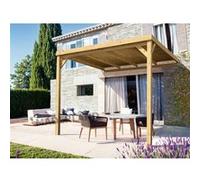 Pergola Adossée En Bois Rennes 600 X 400 Cm - Maderland Multicolore