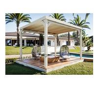 Pergola En Bois Strasbourg Avec Toit 300 X 300 Cm - Maderland Multicolore