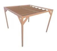 Pergola en bois douglas - Autoportante - 200x400 cm - Nesling