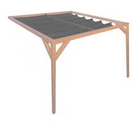 Pergola en bois douglas - Murale 1 - 200x400 cm - Nesling