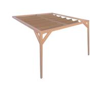 Pergola en bois douglas - Murale 1 - 200x500 cm - Nesling
