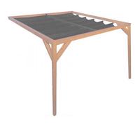 Pergola en bois douglas - Murale 1 - 200x500 cm - Nesling