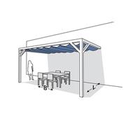 Pergola en bois douglas - Murale 2 - 200x300 cm - Nesling