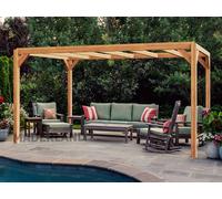 Pergola En Bois Lamellé-Collé Lille 800 X 300 Cm - Maderland Multicolore