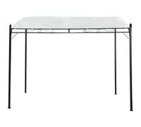 Habitat et Jardin - Pergola inclinée en métal - 3 x 2,5 m - Beige