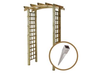 Pergola jasmin + 2 supports poteaux