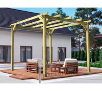 Pergola Massive En Bois Le Havre 510 X 300 Cm - Maderland Multicolore