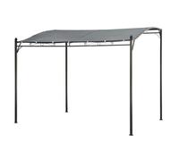Pergola murale 3 × 2,5m NICE grise