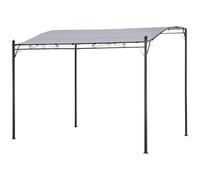 Pergola Murale 3 × 2,5m Nice Taupe Marron