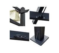 Pergola murale 3 × 4m FREJUS beige - structure aluminium