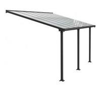Pergola Olympia 3x4 Palram Longueur : 4.25 m, Largeur : 2.95 m Gris G