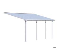 pergola 18.3m² blanc - 704352 - palram