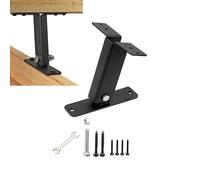 Pergola Roof Riser - Kit De Montage Du Support, Support De Patio Lourd | Supports De Faisceau De Toit En Acier Inoxydable Flexibles Pour Gazebo De L'arrière-cour, Kit De Colonne Vertulaire Réglable Po