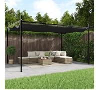 Pergola - UMR - avec toit rétractable - anthracite 395x292x230 cm