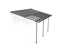 Pergolas aluminium Sierra Cabrio Palram - Canopia 3 x 5,46 m anthracite Heat Block