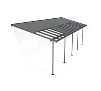 Pergolas aluminium Sierra Cabrio Palram - Canopia 3 x 9,71 m anthracite Heat Block