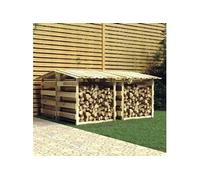 Vidaxl Pergolas Avec Toits 4 Pcs 100x90x100 Cm Bois De Pin Imprégné