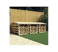 Vidaxl Pergolas Avec Toits 6 Pcs 100x90x100 Cm Bois De Pin Imprégné