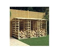Pergolas avec toits 6 pcs 100x90x200 cm Bois de pin imprégné