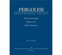 Pergolesi, G: Messe F-Dur "Missa Romana