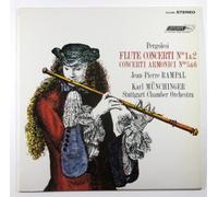 Pergolesi - Perlgolesi: Flute Concerti Nos 1 & 2 / Concerti Armonici Nos 5 & 6 / Jean-Pierre Rampal, Karl Munchinger, Stuttgart Chamber Orchestra